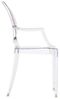 Kartell Loulou Ghost Kinderstuhl, Polykarbonat, transparent, 37 x 40 x 63 cm Bild 3