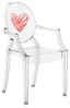 Kartell Loulou Ghost Kinderstuhl, Polykarbonat, transparent, 37 x 40 x 63 cm Bild 4