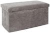 HOME DECO FACTORY, HD0277, Cotele Scott Taupe Klappbanktruhe, Weichheit, Möbel, Sitz, Klapptruhe und Bank, 76 x 38 x 38 cm, Sitzhöhe 38 cm, Taupe Bild 5