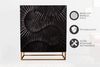 riess-ambiente Highboard SCORPION 120cm schwarz, Massivholz · Schrank · 3D Schnitzereien · Handarbeit · Wohnzimmer Bild 5