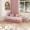 Kinderbett Jessica Rosa 70x140 cm mit Schublade, ohne Matratze Vitalispa Bild 4