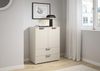rauch Aditio Box, Kommode, 2-türig, 2 Schubladen, mit Softclose-Funktion, Farbe Beige, BxHxT 80x100x42cm Bild 2