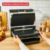 Tefal Plancha-Platten XL, kompatibel mit OptiGrill+ XL, für empfindliche Zutaten, antihaftbeschichteter Aluminium-Druckguss, Schwarz, XA729810 Bild 4
