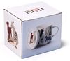 Puckator Tasse Feline Fine Katzen Kaffeebecher & Untersetzer Set Bild 5