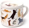Puckator Tasse Feline Fine Katzen Kaffeebecher & Untersetzer Set Bild 2