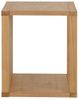 AC Design Furniture Hailey Quadrat Wandregal, Korpus und 2 Böden Eiche Ölbehandelt Furnier mit wandmontierung, 34 x 31 x 35.5 cm, Natürlich Bild 4