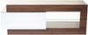 TV-Rack HWC-B51, Walnuss-Optik hochglanz, 55 x 150 x 47 cm Bild 3