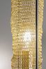 Tischlampe, Waben Design, Gold, H 36 cm, ANO Bild 3