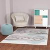 Surya Waldtiere Kinderteppich - Eule-Teppich, Teppich Kinderzimmer oder Babyzimmer, Kinderzimmerteppich, Krabbelteppich oder Spielteppich - Baby Teppich für Junge & Mädchen, Beige 160x220 cm Bild 3