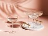 Champagnerschalen im 4er Set TOPAZ 450 ml Transparent Bild 2