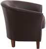 Sessel Karine Bezug pigmentiertes Nappaleder Buche nussbaum dunkel / braun 21996 Bild 5
