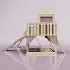 PolarPlay Spielturm Anika aus Holz in Rosa Bild 3