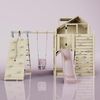 PolarPlay Spielturm Anika aus Holz in Rosa Bild 2