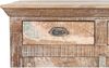 Biscottini Anrichte für Küche und Wohnzimmer 84 x 41 x 74 cm | Anrichte Küche aus recyceltem Holz | Sideboard Wohnzimmer Antikes Holz Bild 4