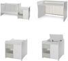 Lorelli Babybett, Jugendbett 3 in 1 Mini Max umbaubar, für 2 Kinder gleichzeitig grün Bild 5