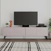 Dmora TV-Schrank Aljanah 180 x 29,6 x 50 cm Beige, 1 Ablage, 4 Türen Bild 5