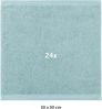 Blumtal Gästehandtücher 30x30cm - weich und saugstark, Frottee (24-St), 12er und 24er Set, 100% Baumwolle Bild 2