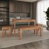 Krok Wood Esstisch Tomas aus Massivholz (Buche, 75 x 50 x 75 cm) Bild 4