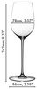 Riedel Superleggero Viognier / Chardonnay Weissweinglas, Weinglas, Hochwertiges Glas, 370 ml, 4425/05 Bild 4