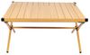 Aktive 63025 - Höhenverstellbarer Tisch für Glamping-Camping, Klappbarer Campingtisch, Maße 88,5 x 70,5 x 43 cm, Aluminium, tragbar, Tragbare Klapptische Bild 3