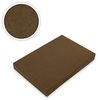 Jersey Spannbettlaken für Wasserbetten Rundumgummizug 200 x 220 cm Schokobraun Bild 2