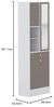 Badezimmerschrank mit Wäschekippe Plizz - Taupe Bild 3