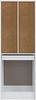 Badezimmerschrank mit Wäschekippe Plizz - Taupe Bild 5