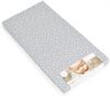 Moni Babybett-Matratze Classico 120 x 60 x 9 cm, Bezug abnehmbar, 100% Baumwolle hellgrau Bild 4