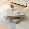 Couchtisch Florenz 76x76x38 cm Betonoptik, hell [en. casa] Bild 3