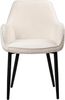 Esszimmerstuhl 2er Set ALDEN Bouclé Weiß Bild 5