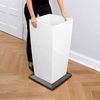 LECHUZA Blumentopf Cubico 40 ALL-IN-ONE Hochglanz-Taupe 18215 421492 Bild 5
