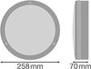 LEDVANCE SURFACE BULKHEAD 250 SENSOR 10W/3000K WT IP65 Bild 4