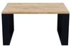 AKKE Außergewöhnlicher Couchtisch Beistelltisch für Wohnzimmer | Kaffee Tee Wohnzimmertisch Tisch | Coffee Table | Zimmer Schlafzimmer Möbel | Deko Modern Gold Craft 100 x 60 x 55 Bild 5