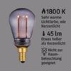 greenandco 10x LED Vintage Glühbirne zur Stimmungsbeleuchtung | E14 ST45 | smoke | 2W 45lm | 1800K extra warmweiß | 320° | 230V | flimmerfrei | nicht dimmbar | Edison Glühbirne Bild 2