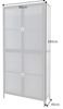 riess-ambiente Vitrine AMSTERDAM 180cm schwarz (Einzelartikel, 1-St) Wohnzimmer · Metall · Glas · Stauraum · Küche · Modern Design Bild 3