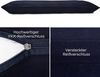 Livessa Kissenbezug 50x70 2er Set - Verdeckter Reißverschluss an der Langen Seite, Kopfkissenbezug aus%100 Baumwolle Jersey Stoff, Ultra weich und atmungsaktiv, Oeko-Tex Zertifiziert Bild 2