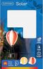 Lumineo LED Solarleuchte, Flacker Effekt, klassisch warm, Solar LED Heißluftballon 22x9,5 cm Dekoleuchte 1 Stück sortiert Bild 3