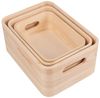 Holz Kisten Set, FSC 100%, 22x16x10+19,5x14x8,5+17x12x7cm, 3tlg, ... Bild 2