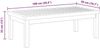 vidaXL Couchtisch 100x50x33 cm Massivholz Akazie 311833 Bild 3
