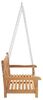 vidaXL Gartenschaukelbank 114 x 60 x 64 cm Massivholz Teak 42001969 Bild 5