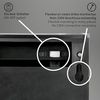 BRILONER – Solarlampen für Außen Hängend, LED Wandleuchte Aussen, Wandlampe Innen, LED Strahler Außen, Aussenlampe Wand, Solarlampe Outdoor Inkl. Akku, Automatisches Ein und Ausschalten Bild 3