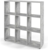 Vicco Raumteiler Grau 104 x 108 cm, Nove