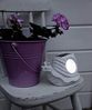 Solar-Figur ,Rocky', Schnecke in Stein-Optik, 1 LED Spot, Lichtsensor, kaltweißes Licht, B 16cm Bild 4