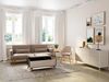 Vente-unique - Couchtisch mit 1 Ablage höhenverstellbar - Eichefarben & Anthrazit - KOLYMA Bild 5