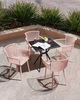 Gartenstuhl 4er Set PESARO Rosa Bild 2