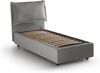 Dmora - Schuhregal Ciclamino, Mehrzweck-Eingangsmöbel mit Spiegeltür, Moderner Schuhschrank mit 5 Regalen, 100 % Made in Italy, 50 x 18 x 178 cm, Weiß, Bild 3