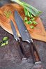 GRÄWE Damastmesser GRÄWE Damast-Messerset mit Wetzstein 3-teilig mittel Bild 4