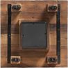 Wandbild Savon mit Dekofach | Rustikales Altholz I 45x45x10cm Bild 4