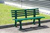 F+D Handelsgesellschaft mbH Gartenbank 4-Sitzer blau Bild 2