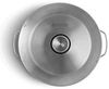 BURNHARD® Edelstahl Hähnchenbräter, Ø30,5 cm, Hähnchenhalter mit abnehmbaren Aromabehälter, Zubehör für den Grill und Backofen - Silber - #940609 Bild 5